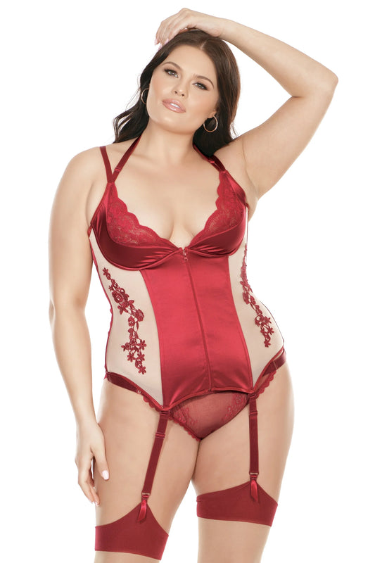 Merlot Diva Bustier